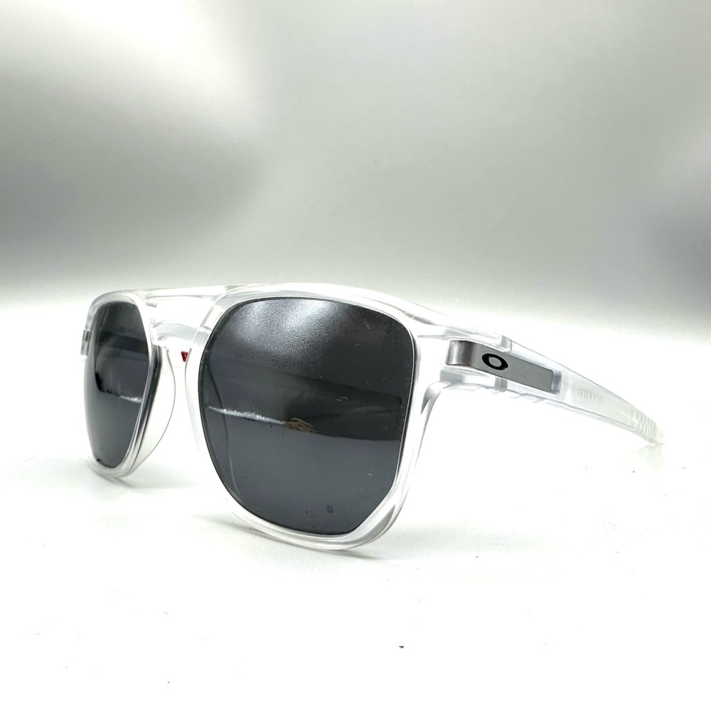 Oakley Clear Frame Black Lens Sunglasses
